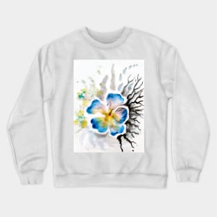 Watercolor flower Crewneck Sweatshirt